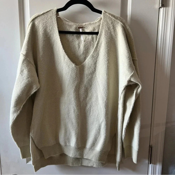 Free People Tops - Free People oversized Nylon Sweater